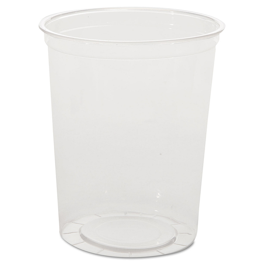 WNA Deli Containers, 32 oz, Clear, Plastic, 50/Pack, 10 Packs/Carton (APCTR32)