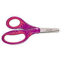 Fiskars Kids Softgrip Scissors, Right Handed, Rounded Tip, 5