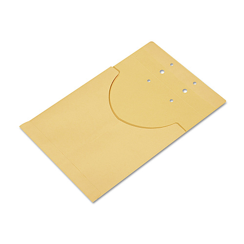 AbilityOne 7530016006974, SKILCRAFT Classification Retention Jackets, Straight Tab, Letter/Legal Size, Kraft, 25/Box