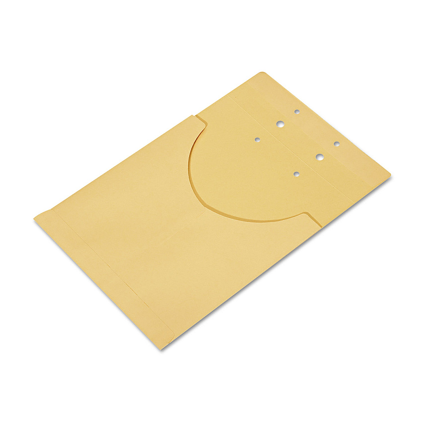 AbilityOne 7530016006974, SKILCRAFT Classification Retention Jackets, Straight Tab, Letter/Legal Size, Kraft, 25/Box