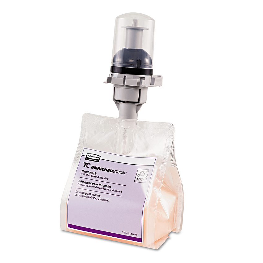 Rubbermaid Commercial Lotion-Soap Refill, Pomegranate/Fig Scent, 1,300 mL, 3/Carton (3486572)
