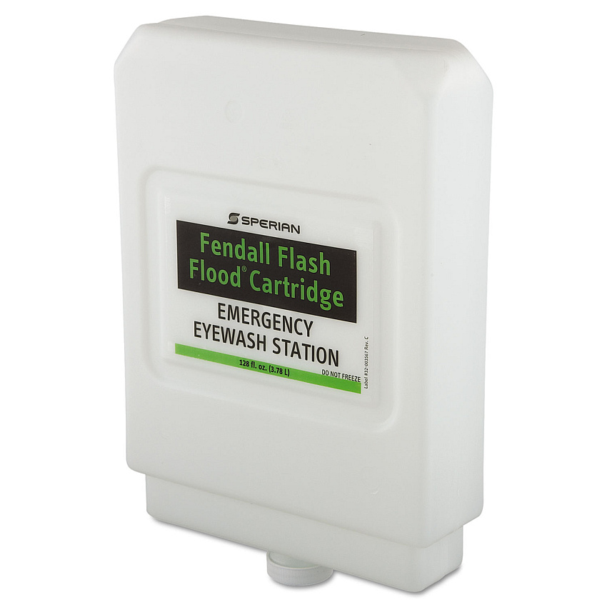 Honeywell Fendall Flash Flood Eyewash Station Refill Cartridge, 12 x 10 x 13, 1 gal, 4/Carton (320004010000)