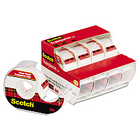 Scotch Transparent Tape In Handheld Dispenser, 1