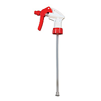 General Purpose Trigger Sprayer 1.0 Mil - 7.25 Inch Tube Red/white, 1 Each (5817)
