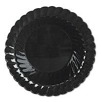 WNA CWB10180BK Classicware Plastic Dinnerware