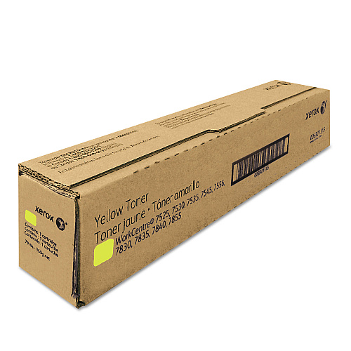 Xerox 006R01514 Toner, 15,000 Page-Yield, Yellow