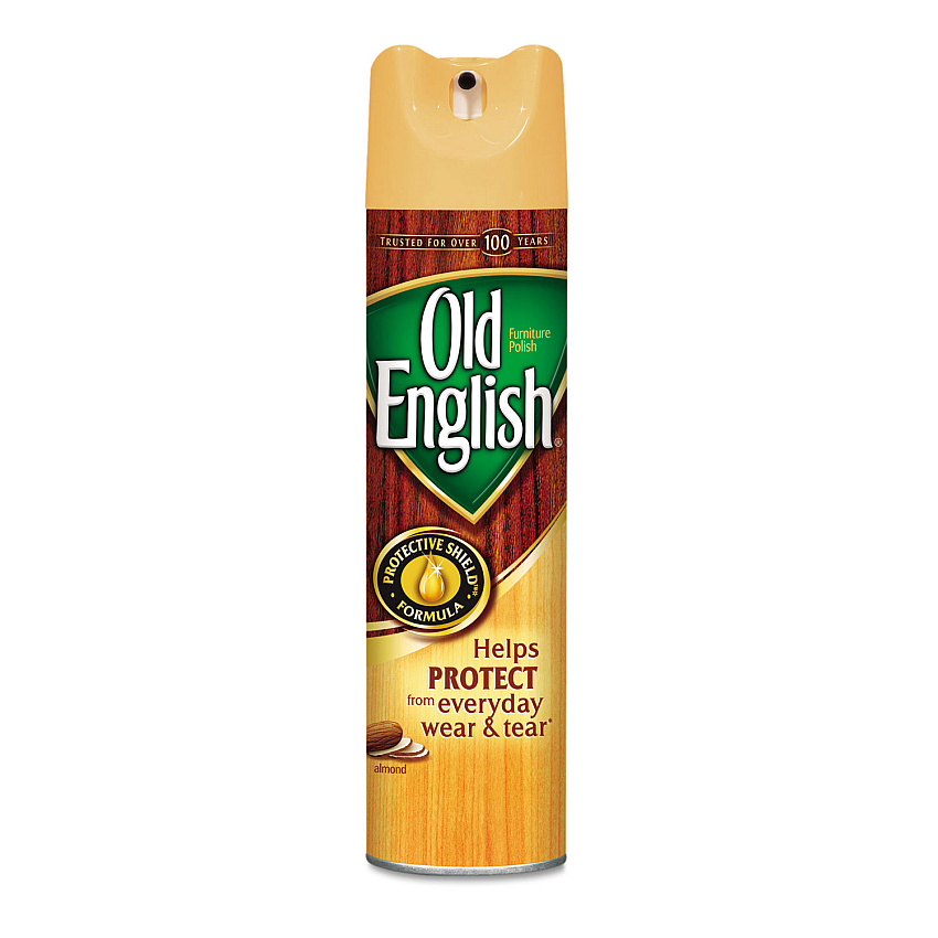 OLD ENGLISH Furniture Polish, Almond Scent, 12.5oz Aerosol (77677)