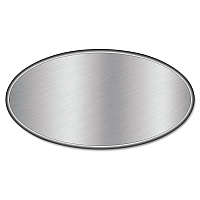 HFA Foil Laminated Board Lids, 7" Diameter, Aluminum, 500/Carton (2047L)
