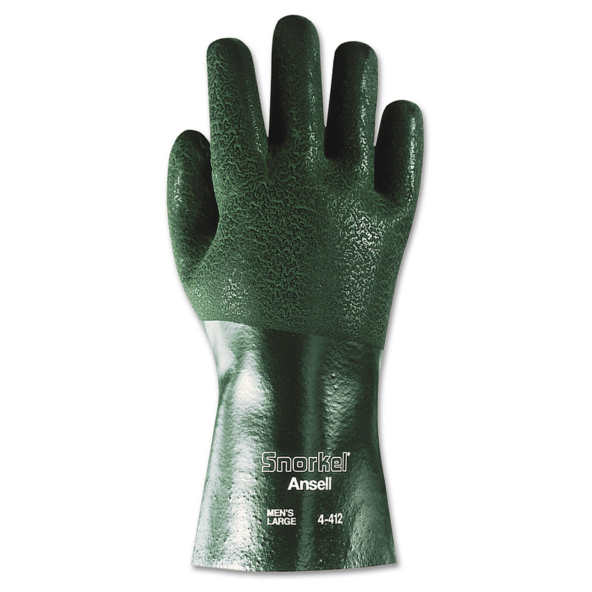 Ansell 441210 Snorkel Chemical-Resistant Gloves