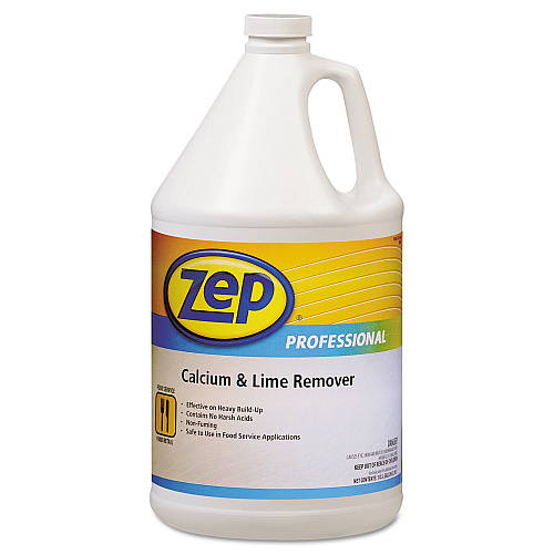 Zep Calcium and Lime Remover, Neutral, 1 gal Bottle, 4/Carton (1041491)
