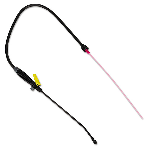 RL Flo-Master Polyethylene Discharge Kit, Wand w/Adjustable Nozzle, Black (1913PB)