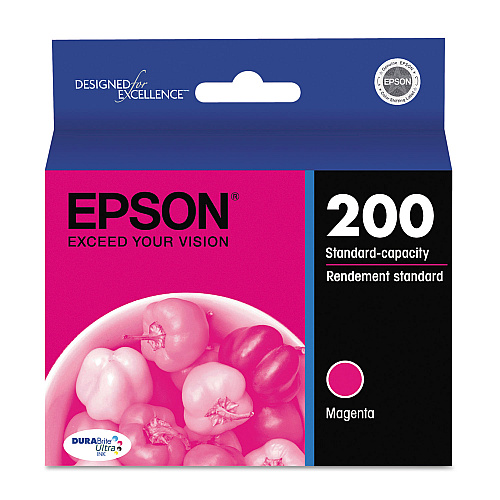 Epson T200320-S (200) DURABrite Ultra Ink, Magenta