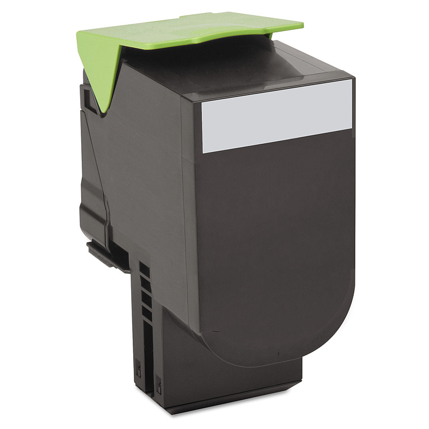 Lexmark 80C10K0 Return Program Toner, 1,000 Page-Yield, Black