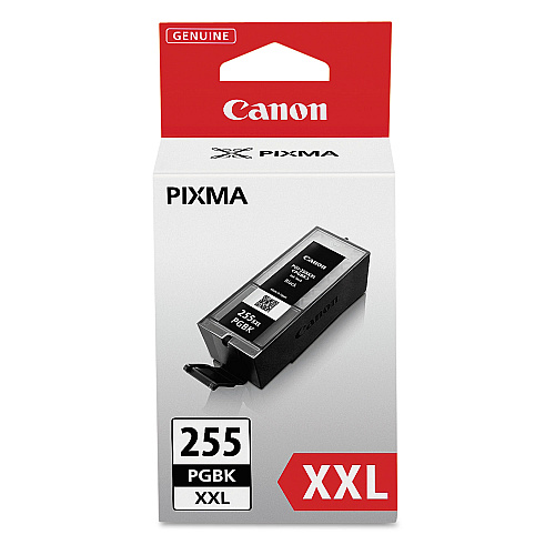Canon 8050B001 (PG-255XXL) ChromaLife100+ Extra High-Yield Ink, 300 Page-Yield, Black