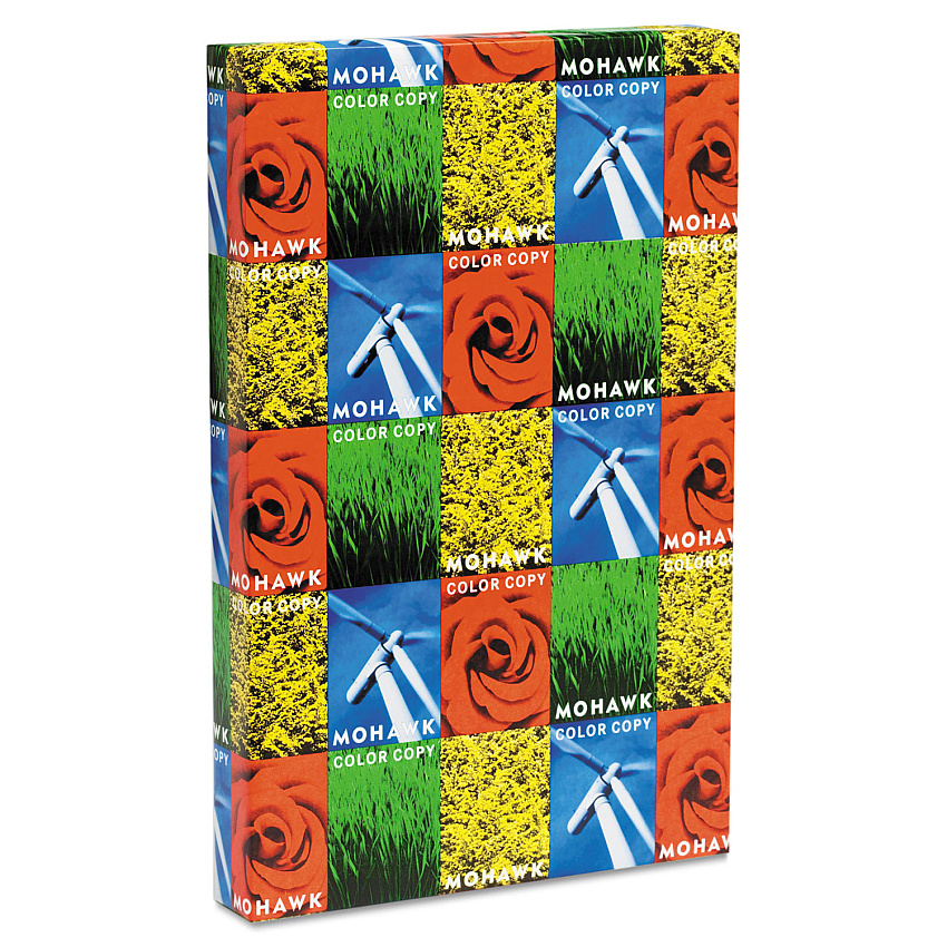 Mohawk Color Copy 98 Paper and Cover Stock, 98 Bright, 28 lb Bond Weight, 11 x 17, Bright White, 500/Ream (12206)