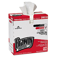 Airlaid Medium Duty Wipers, Cloth, 1-ply, 9.2 X 12.4, Unscented, White, 128/box, 10 Boxes/carton