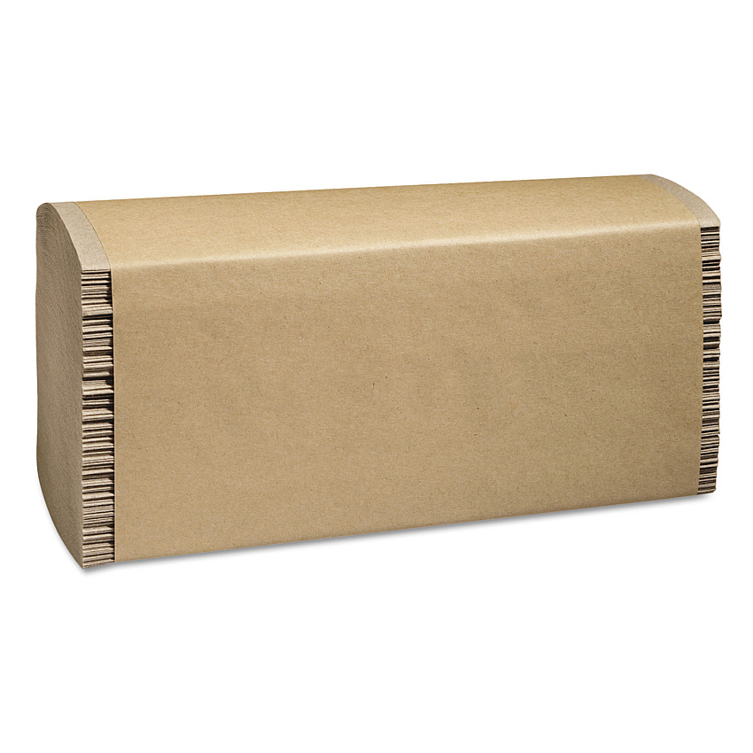 Marcal&reg; Multifold Paper Towels, 1-Ply, Brown, 4000 Towels (P200N)