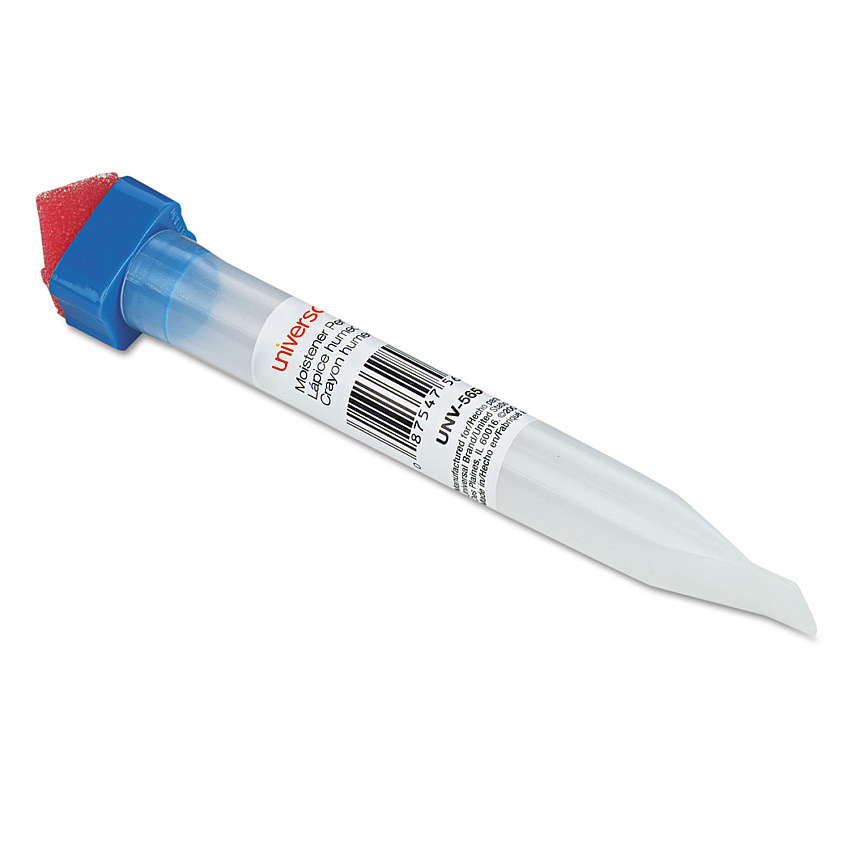 Universal Pencil Style Moistener, 2 oz, Blue (UNV56501)