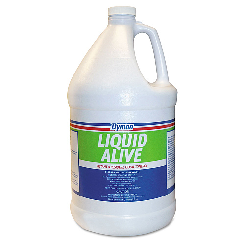 Dymon LIQUID ALIVE Odor Digester, 1 gal Bottle, 4/Carton (33601)