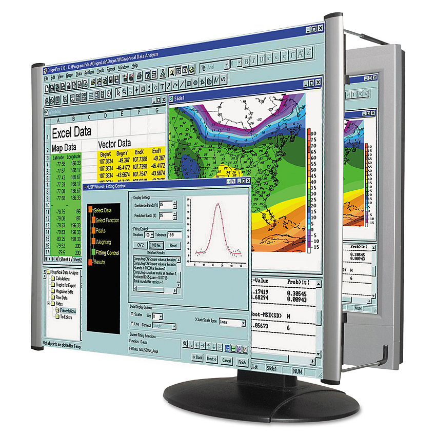 Kantek LCD Monitor Magnifier Filter for 22" Widescreen Flat Panel Monitor, 16:9/16:10 Aspect Ratio (MAG22WL)
