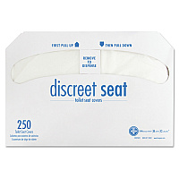 HOSPECO DS5000CT Discreet Seat Half-Fold Toilet Seat Covers