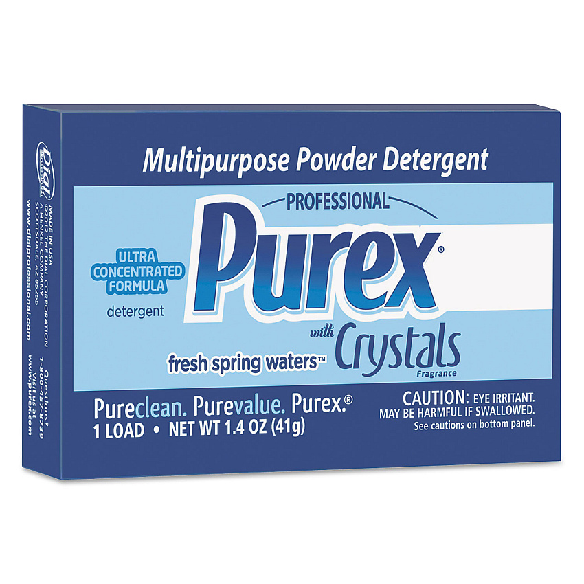 Purex&reg; Powder Laundry Detergent, Mountain Breeze, 156 Vend Pack Boxes (10245)