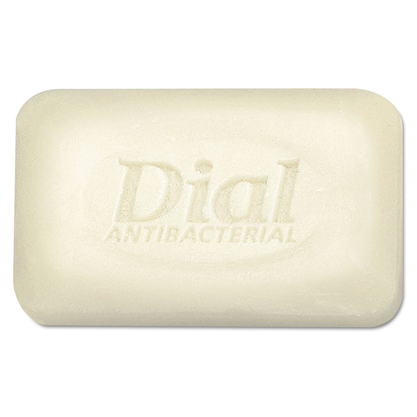 Dial Antibacterial Deodorant Bar Soap, Clean Fresh Scent, 2.5 oz, 200/Carton (00098)
