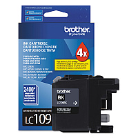 Brother LC109BKS Innobella Super High-Yield Ink, 2,400 Page-Yield, Black