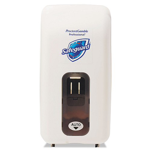 Safeguard Touch-Free Hand Soap Dispenser, 1.2 L, 5.98 x 3.94 x 11.42, White (47439)