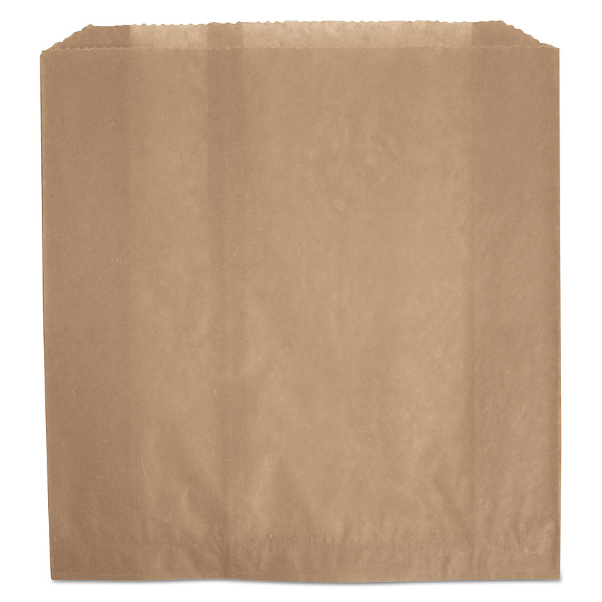 Rubbermaid Commercial Waxed Napkin Receptacle Liners, 2.75" x 8.75" x 8.5", Brown, 250/Carton (6141)