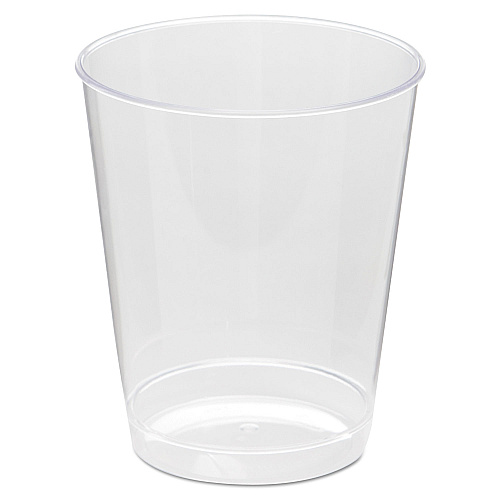 WNA Comet Plastic Tumbler, 8 oz, Clear, Tall, 25/Pack, 20 Packs/Carton (T8T)