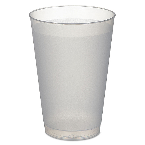 WNA Frost Flex Cups, Cold, 14 oz, Plastic, Frosted, 25/Pack, 20 Packs/Carton (PF14)