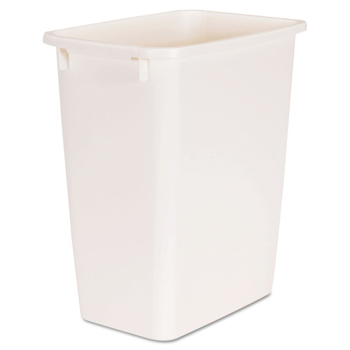 Rubbermaid OpenTop Wastebasket, Rectangular, Plastic, 5 1/4 gal