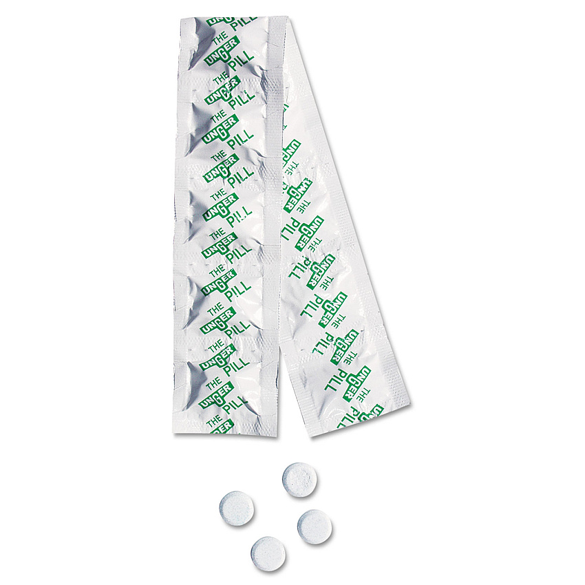Unger Pill Window Cleaning Tablets, 10 Tablets/Pack (PL10)