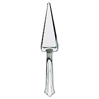WNA Heavyweight Plastic Cake Cutter, Silver, 40/Carton (RFCTR)