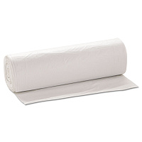 Low-density Commercial Can Liners, 56 Gal, 1.15 Mil, 43" X 47", Natural, 20 Bags/roll, 5 Rolls/carton