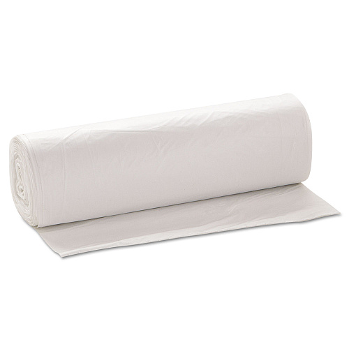 Low-density Commercial Can Liners, 56 Gal, 1.15 Mil, 43" X 47", Natural, 20 Bags/roll, 5 Rolls/carton