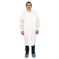 Promax Ii Sms Lab Coat 3 Pocket White 2xl, Case Of 30 (M1740-2X)