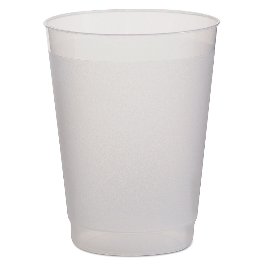 WNA Frost Flex Cups, Cold, 10 oz, Plastic, Frosted, 25/Pack, 20 Packs/Carton (PF10)