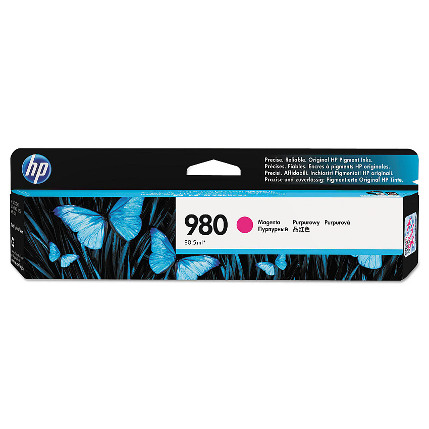 HP 980, (D8J08A) Magenta Original Ink Cartridge