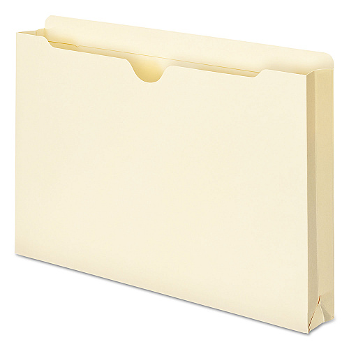 Smead Manila File Jackets, 2-Ply Straight Tab, Legal Size, Manila, 50/Box (76540)