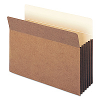 Smead Redrope TUFF Pocket Drop-Front File Pockets with Fully Lined Gussets, 5.25