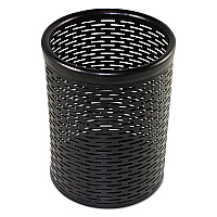Artistic Urban Collection Punched Metal Pencil Cup, 3.5