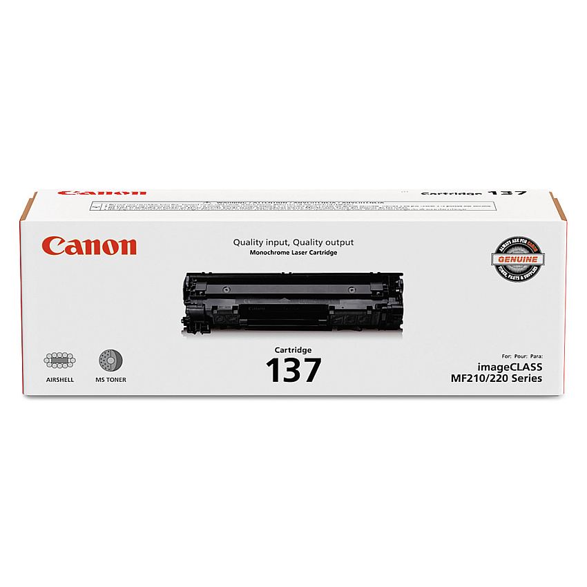 Canon 9435B001 (137) Toner, 2,400 Page-Yield, Black