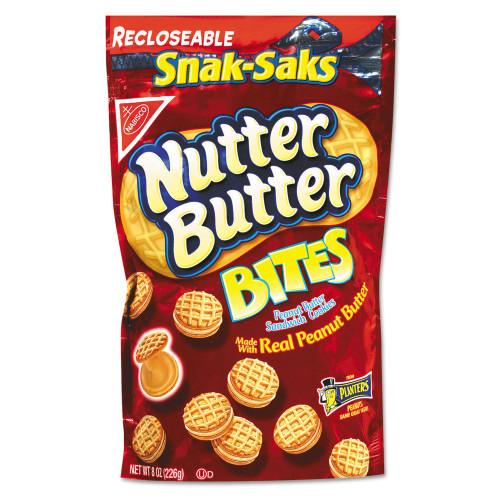 Nabisco Nutter Butter Cookies, 8 oz Snak Pak (07737)