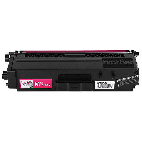 Brother TN339M Super High-Yield Toner, 6,000 Page-Yield, Magenta