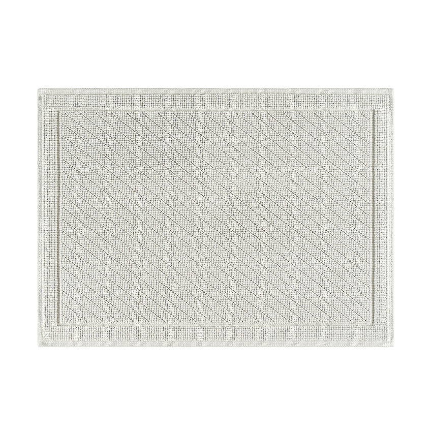 Host & Home Cotton Bath Mat 17x24 Light Gray - Case Of 4 (HH-BM-1724-GY)