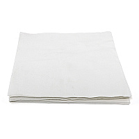 Saniworks Topline Linen Replacement Napkin, Drc, White, 14x14, Flat, 1000/cs, Case Of 1000 (N-LRD14X14)