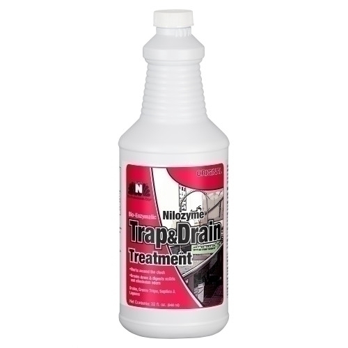 Nilozyme Bio-enzymatic Trap & Drain Treatment, Quart, 12/cs, Case Of 12 (32ZNM)