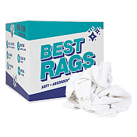 W50cb Wall Washing Terry Wipers White - 10lb Box (N-W50CB-10)